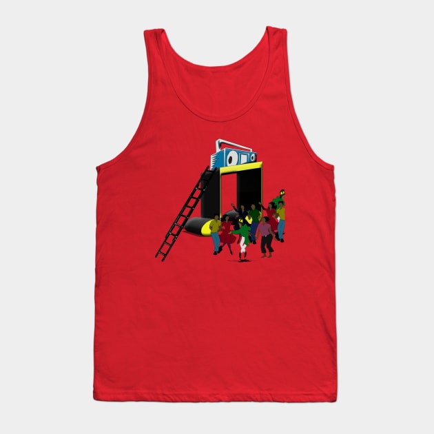 music is the vibe Tank Top by Daddy LIO